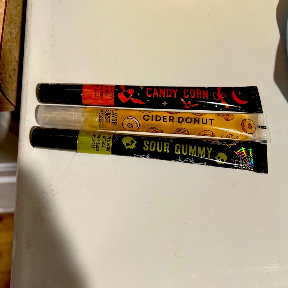 Bath and body works Halloween/fall Lipgloss 💄 bundle